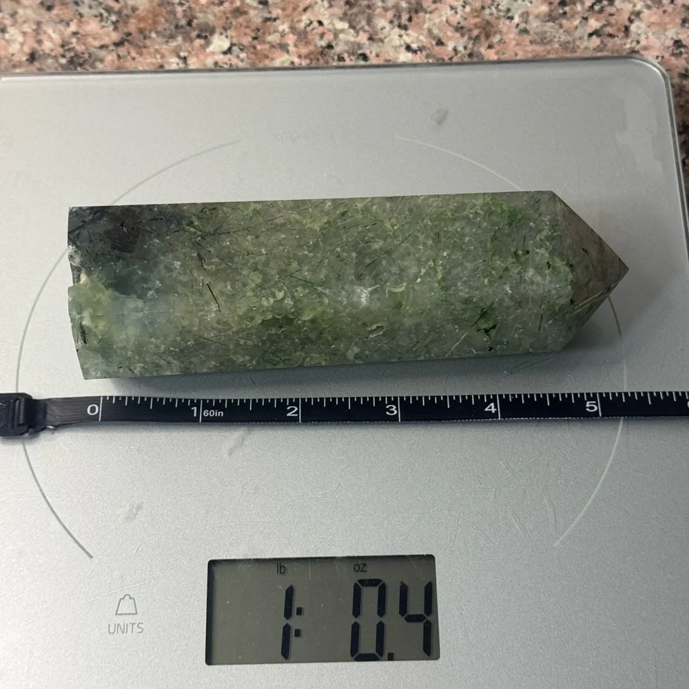 Prehnite Crystal Tower